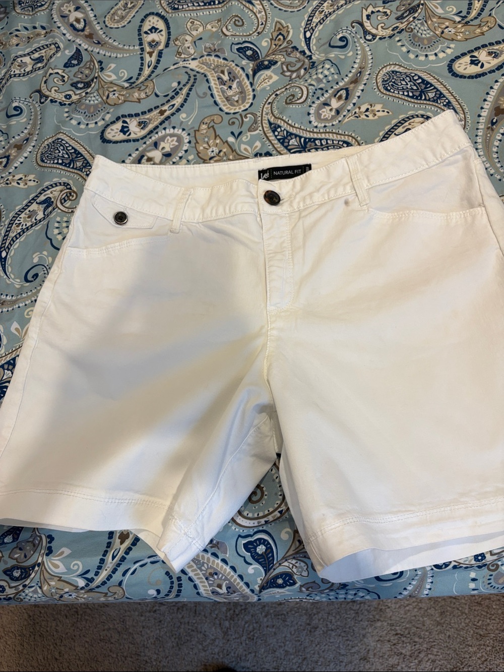 Lee White Women's Bermuda Shorts